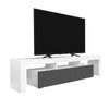 Copenhagen TV Stand - White/Grey for TVs up to 80"